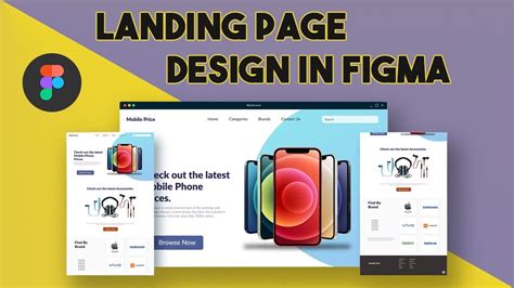 Beautiful Landing Page Design | Responsive Design | Figma | UI/UX