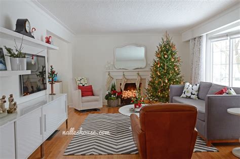 Nalles House Christmas House Tour Dining And Living Room L Shaped