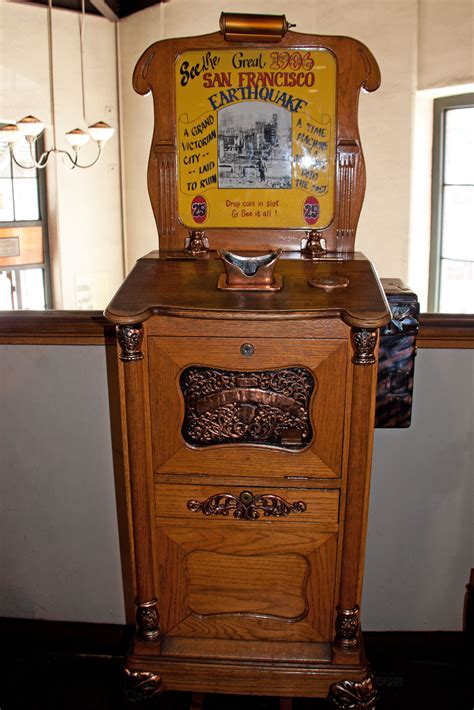 Antique Penny Arcade Machine Arcade Machine Penny Arcade Arcade