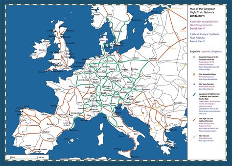 Sube Al Tren Mapa De Trenes De Europa Images