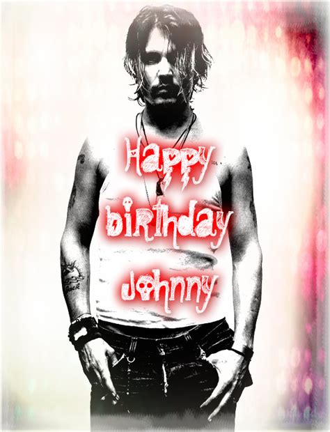 Comment must not exceed 1000 characters. Happy birthday Johnny!!! - Johnny Depp Fan Art (34676952 ...