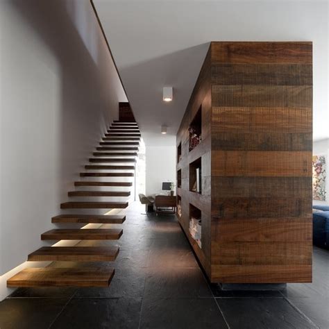 Monolithic House Staircase Design Floating Stairs Architecture Design