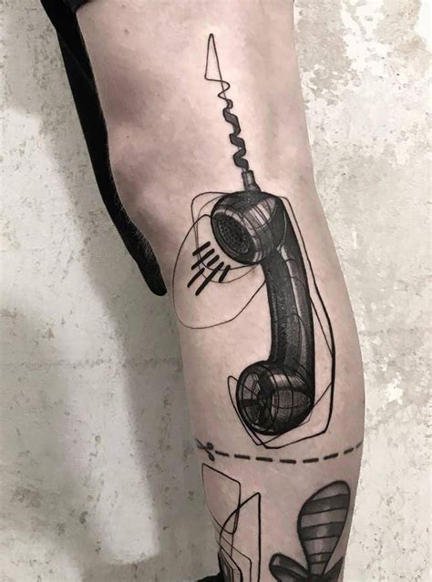 30 Pretty Telephone Tattoos To Inspire You Style Vp Page 2