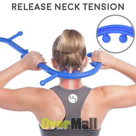 Self Massage S Shaped Hook Deep Therapy Body Back Buddy Original Trigger Point Ebay