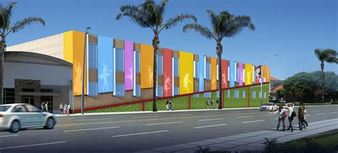 Side View Of Ocsas New Dance Music And Science Centers Opening In