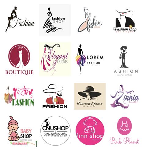 Tổng hợp 200 Mẫu logo shop thời trang siêu đẹp