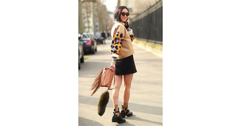 The Look Back What Your Street Style Pose Means Popsugar Fashion