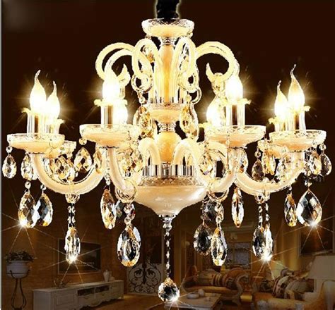 Indoor Lighting Crystal Pendant Chandelier European Candle