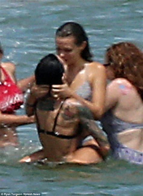 Ruby Rose And Girlfriend Harley Gusman Struggle To Keep Their Hands Off