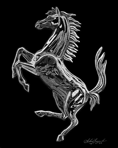Is an italian luxury sports car manufacturer based in maranello, italy. Exotic Engravings: Ferrari Prancing Horse