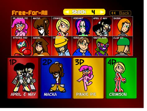 Character Select Screen Mock Up By Shennanigma On Deviantart