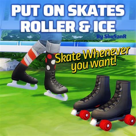 Skate Whenever You Want Functional Roller And Ice Skating Shoes Mod