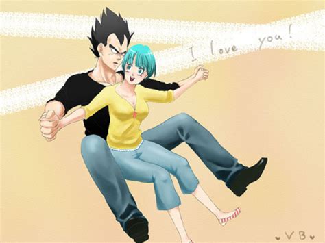 Vegeta And Bulma Dragon Ball Love Fan Art 23352342 Fanpop