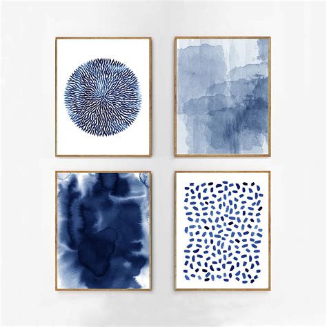 The 15 Best Collection Of Blue Wall Art