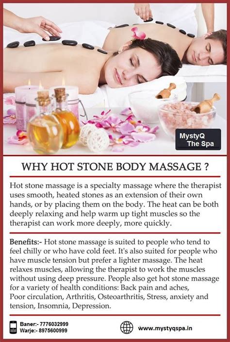 For A Hot Stone Massage The Therapist Uses Flat Heated Stones On