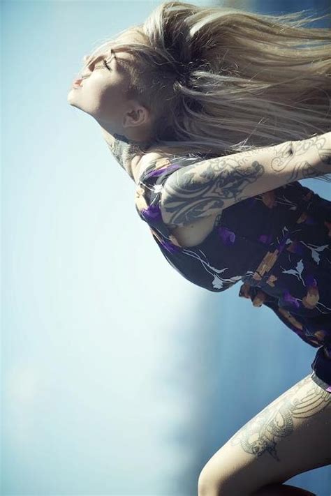 Tattoo Inked Model Sara Fabel Photo By Long Sien Artistic Photography Portrait