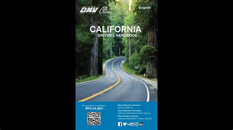 California Drivers Handbook 2023 Audio Youtube