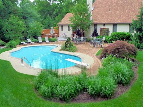 Nice 49 Landscaping Ideas For Backyard Swimming Pools More At Homishome Inground