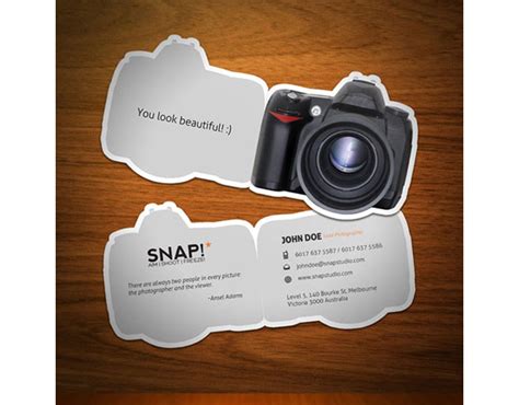Creative Photography Business Cards 31 Examples