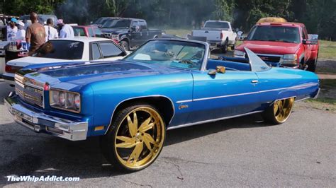 Whipaddict 75 Chevrolet Caprice Vert On Gold Rucci Forged Cappuccio