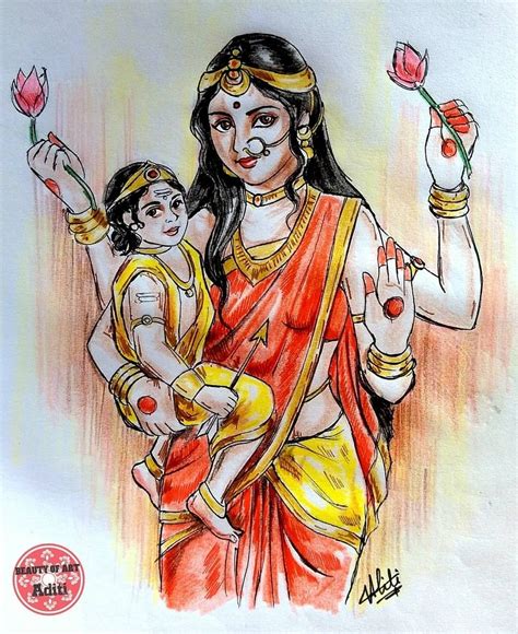 Pin By Haryram Suppiah On Indian Mother God 5th Day Of Navratri