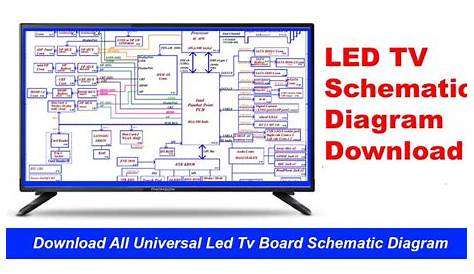 All Universal Lcd Led Tv Board Schematic Diagram Free Download
