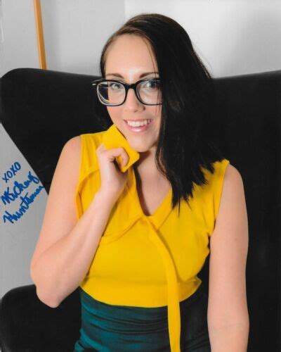 Nickey Huntsman Adult Video Star Signed Hot 8x10 Photo Autographed