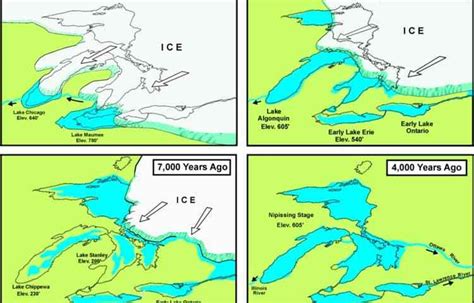 How The Great Lakes Were Formed