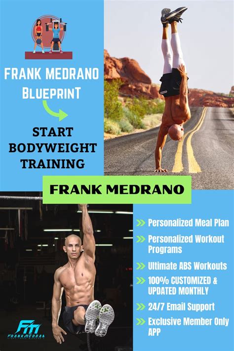 The Frank Medrano Blueprint Body Weight Training Body Weight