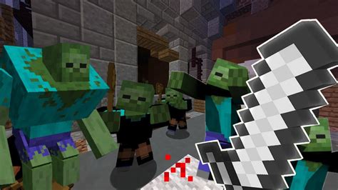 New Insane Zombie Game Mode Minecraft Zombie Apocalypse Youtube