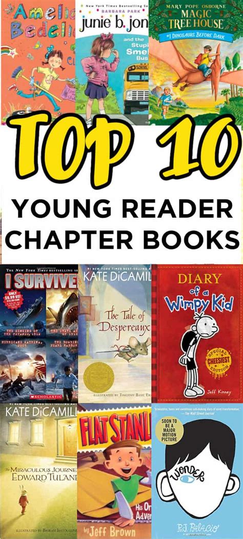 10 Top Chapter Books For Young Readers Made With Happy