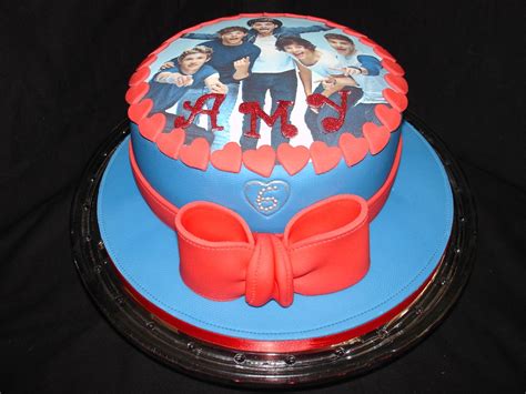 Typically written with the words, happy birthday followed by the person's name. One Direction Fondant Cake — Children's Birthday Cakes ...