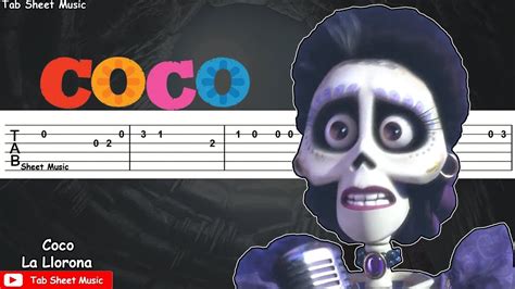 Coco La Llorona Guitar Tutorial Acordes Chordify