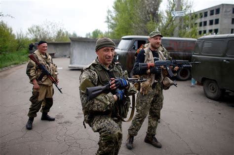 As Barricades Burn In Eastern Ukraine Rebels Say ‘it Is Time’ For Russian Intervention The