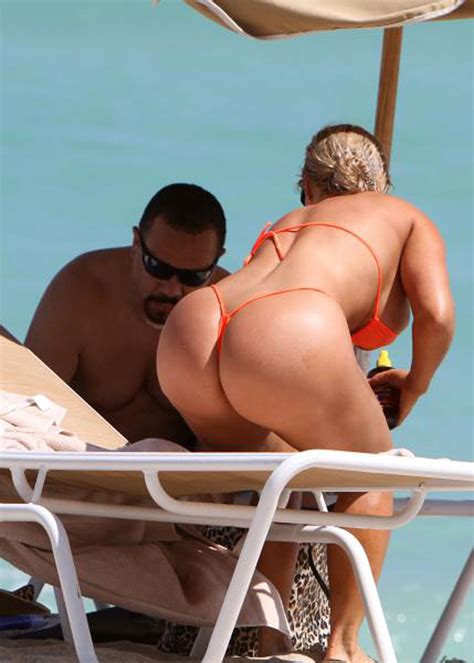 Nicole Coco Austin Showing Huge Boobs And Sexy Ass In Thong Porn Free