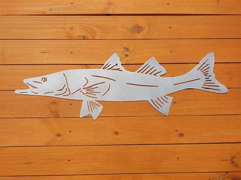 Snook Fish Image 0 Fish Sculpture Fish Art Fish Wall Art