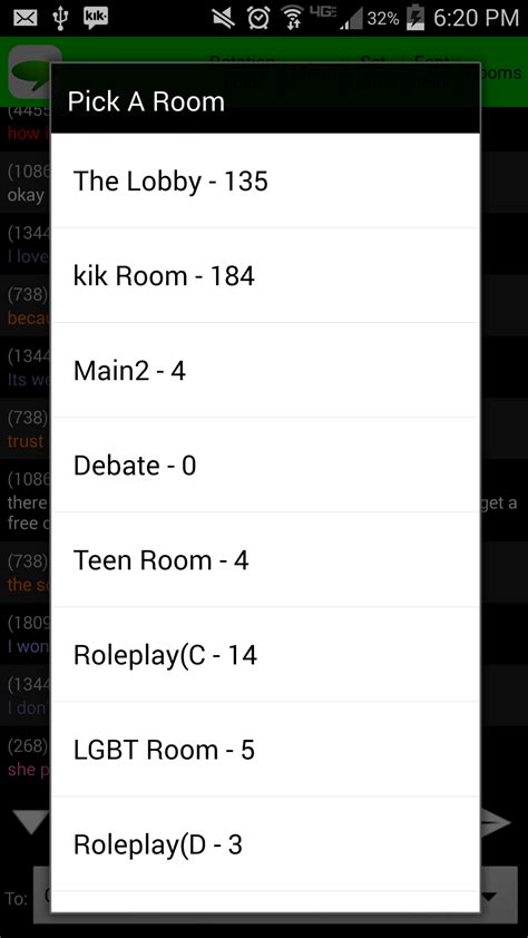 The Lobby Chat Room Appstore For Android