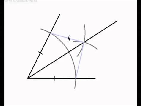 Can You Bisect An Angle Using Paper Folding Constructions