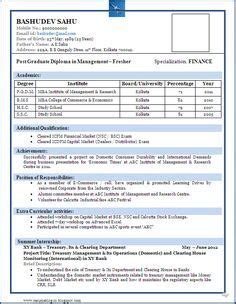 Easy to customize with word, google slides, and powerpoint. Best Resume Format For Freshers | Resume format download ...