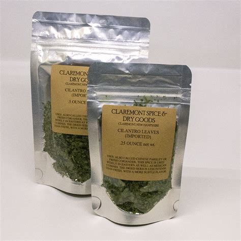 One study published in the journal of food. Claremont Spice and Dry Goods - Cilantro leaves