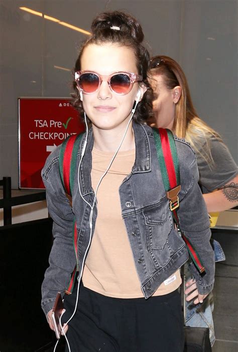 Millie Bobby Brown Lax Airport In La 05082017