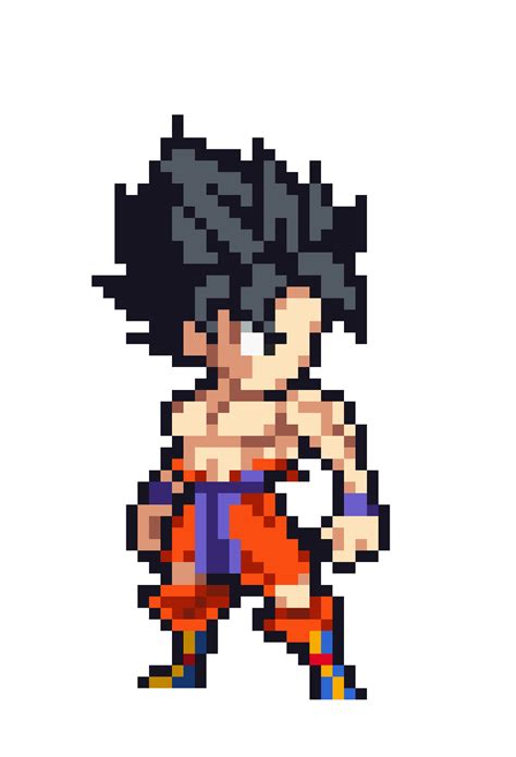 Pixel Art Goku 31 Idées Et Designs Pour Vous Inspirer En Images