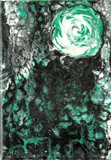 Buy Greenblack And White Original Abstract Painting Online