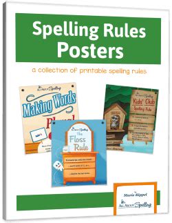Spelling Rules Posters | Spelling rules, Spelling rules posters, Making words