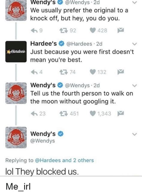 Wendyswendys 2d We Usually Prefer The Original To A Knock Off But Hey