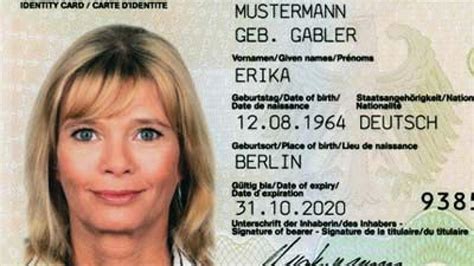 November 2010 Der Neue Personalausweis Kommt Augsburger Allgemeine