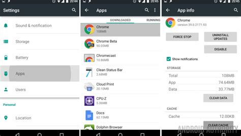 Unfortunately, most apps don't give you access to their cache. Android customization - how to regain storage space by ...