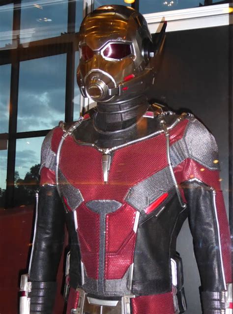 Paul Rudds Ant Man Costume From Captain America Civil War On Display