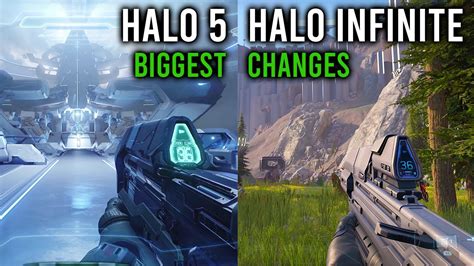 Halo Infinite Vs Halo 5 Biggest Changes 4k Video
