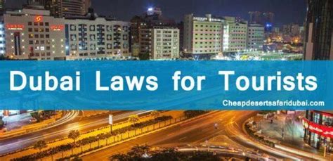 10 Important Dubai Laws For Tourists And Residents